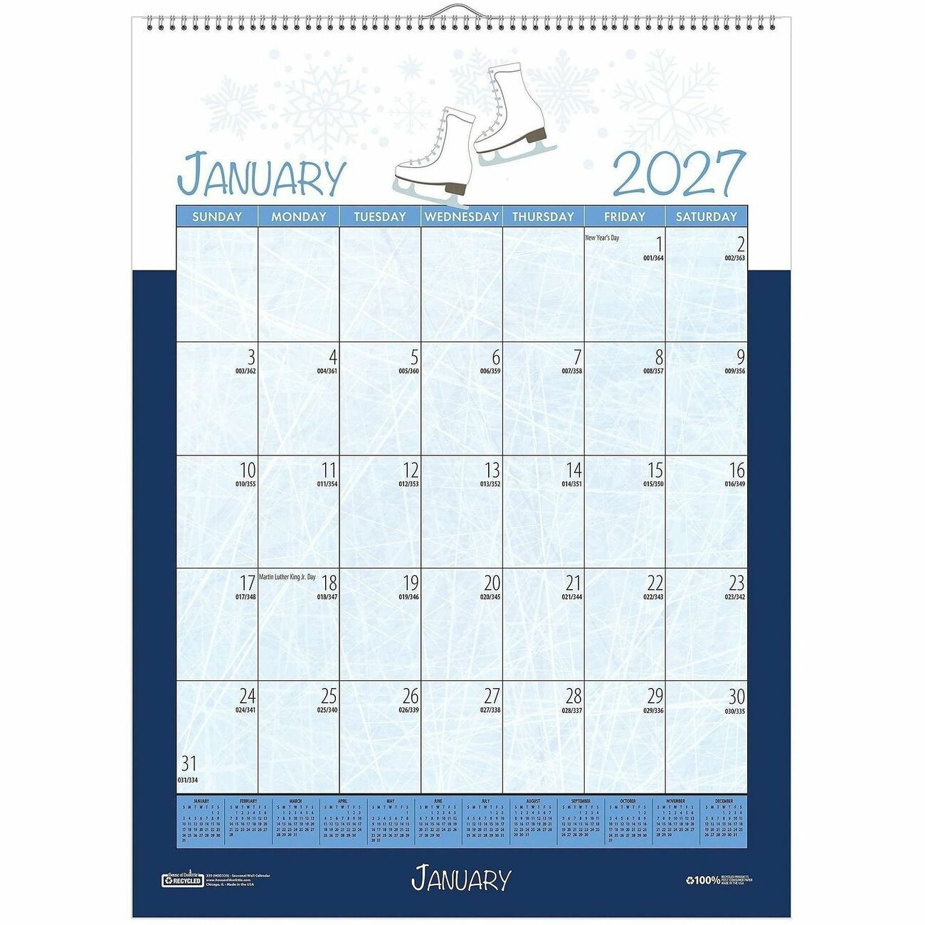 Seasonal Wall Calendar