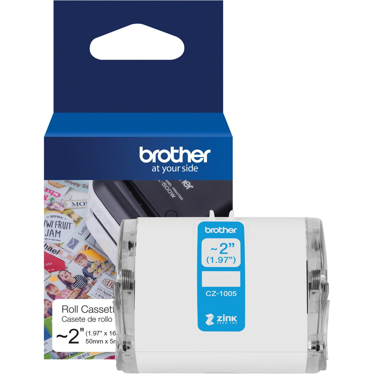 Brother Label Roll 50Mmx5M Cl
