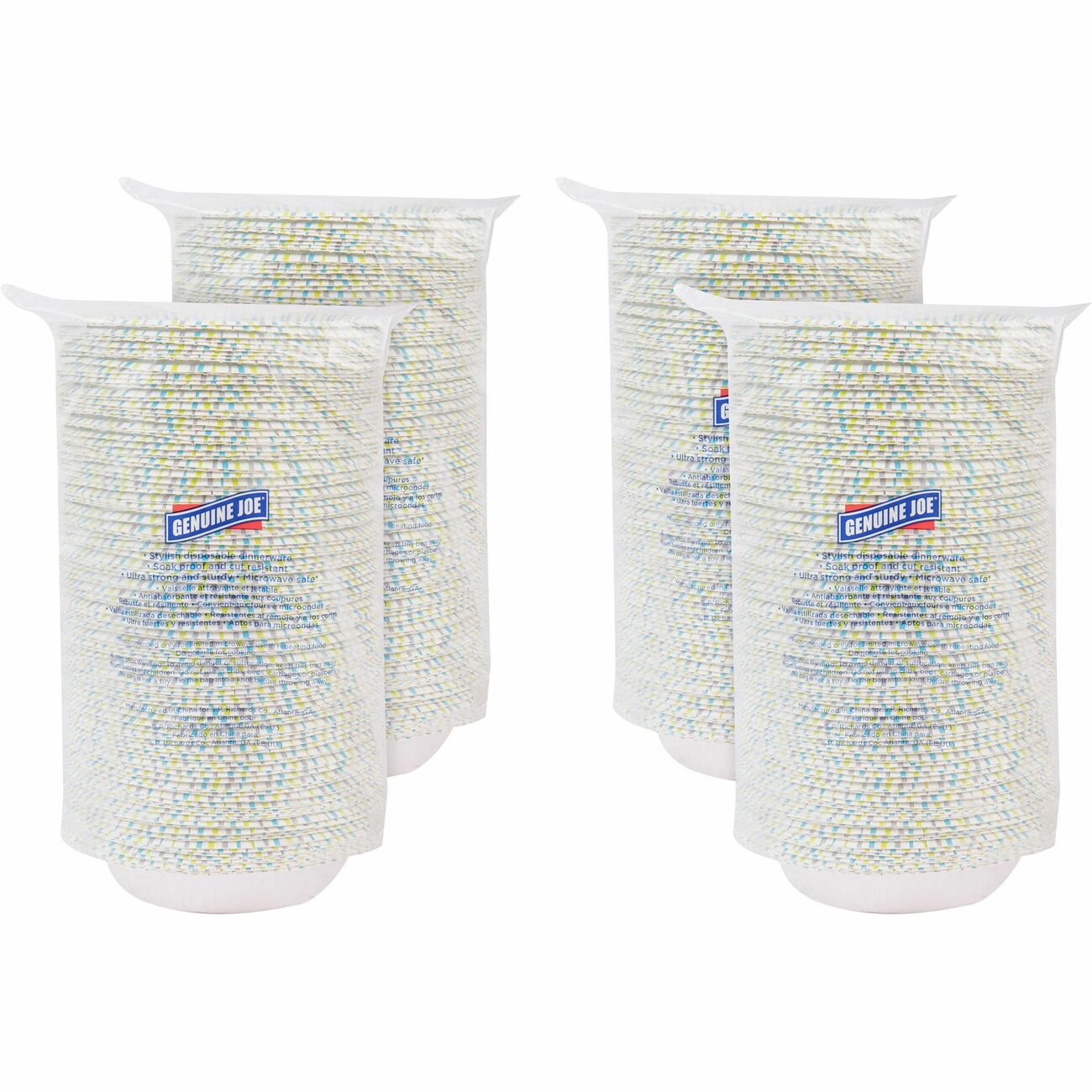 Genuine Joe Bowls Printed Paper 12Oz