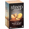Tea Herbal Lmn Ginger Orgnc