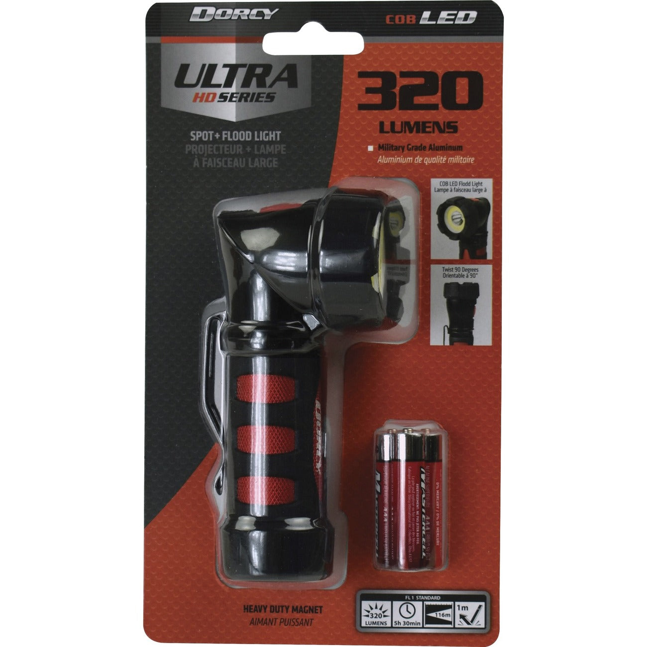 Flashlight Swivel 320 Lumen