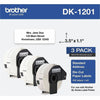 Brother Label 1.1" X 3.5" 3Pk