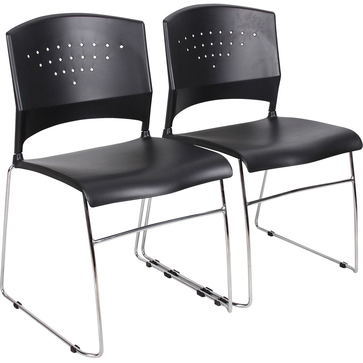 Chair Stack Polypropylene 2/Ct