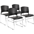 Chair Stack Polypropylene 4/Ct