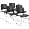 Chair Stack Polypropylene 5/Ct