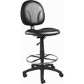 Stool Armless Vinyl Black