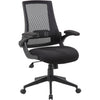 Chair Task Fliparm Mesh Black