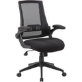 Chair Task Fliparm Mesh Black
