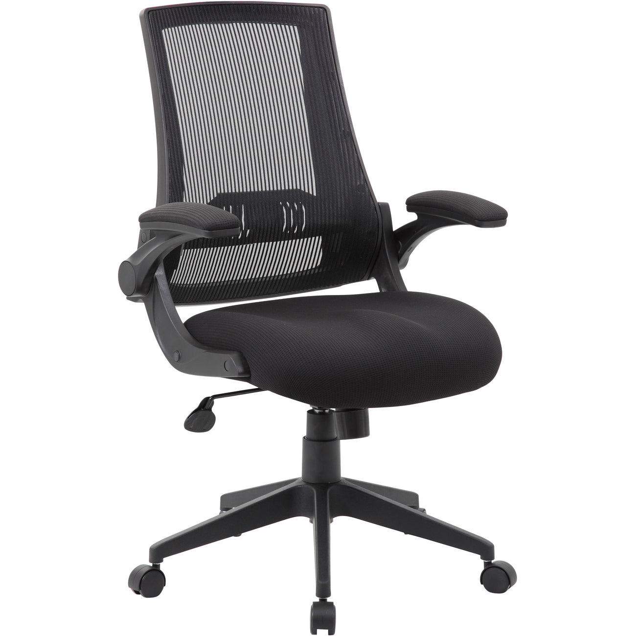 Chair Task Fliparm Mesh Black