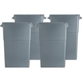 Genuine Joe Container 23Gl Slim Gy