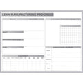 Board Alum Manuf Mag 2X3 Wh
