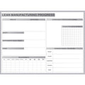 Board Alum Manuf Mag 4X6 Wh