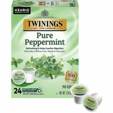 Twinings of London Pure Peppermint Herbal Tea K-Cup