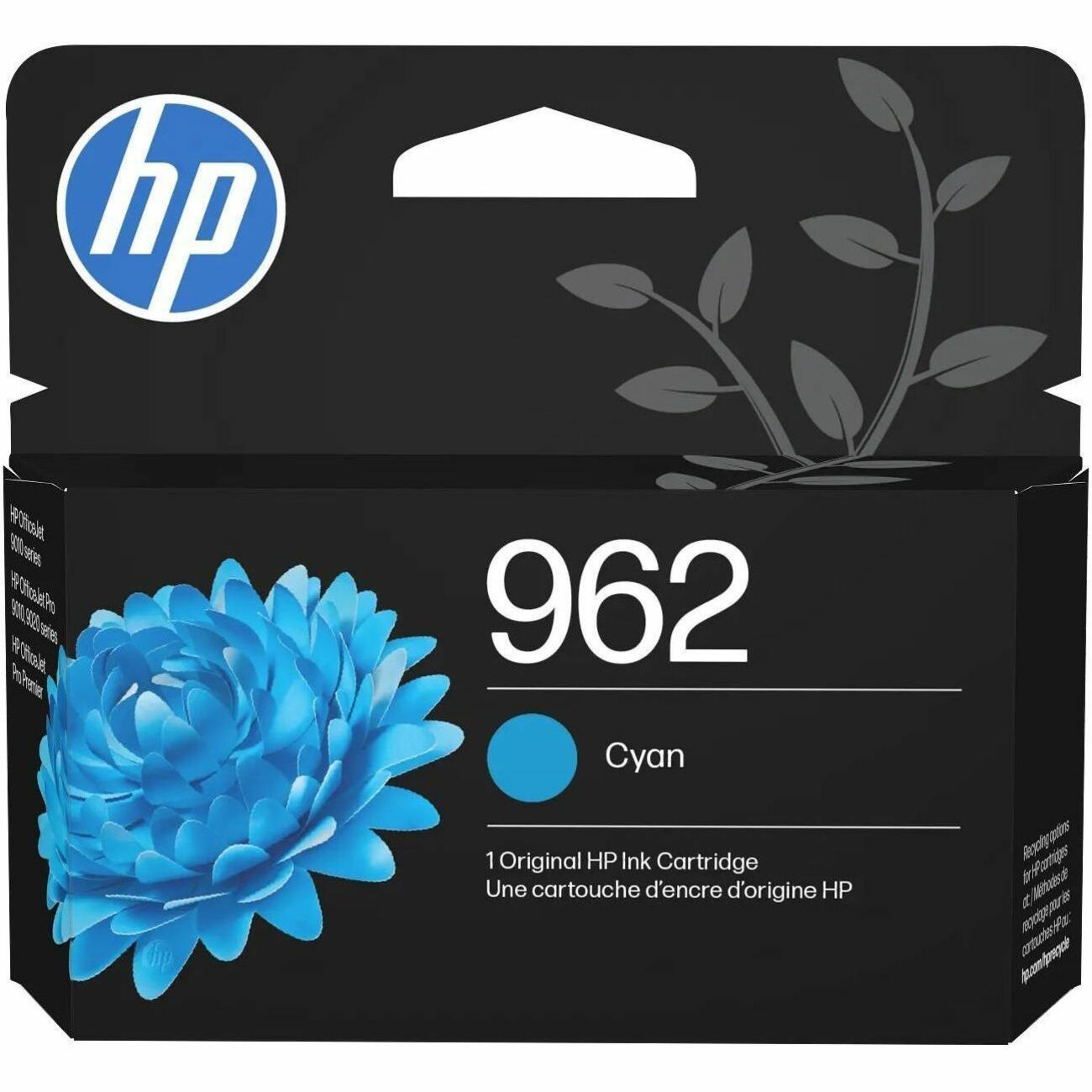 HP 962 Ink Cartridge, Cyan
