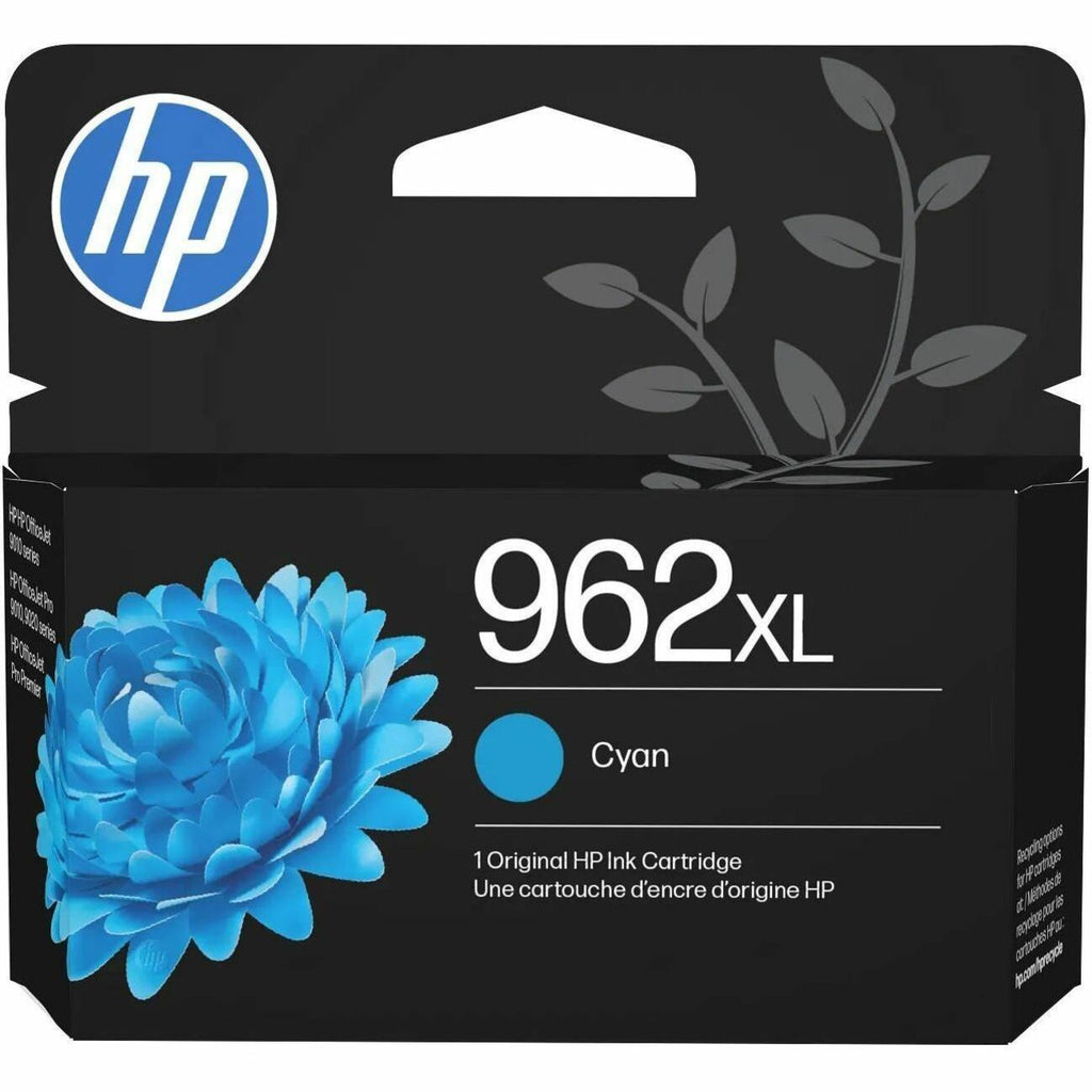 HP 962XL High-Yield Cyan Original Ink Cartridge