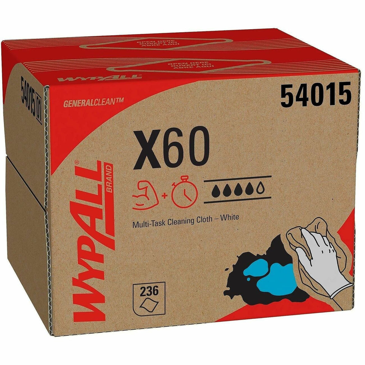 Kimberly-Clark Professional Wipe X60 Brgbx Clth Wypall