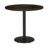 KFI 42" Round Vintage Wood Bistro Table