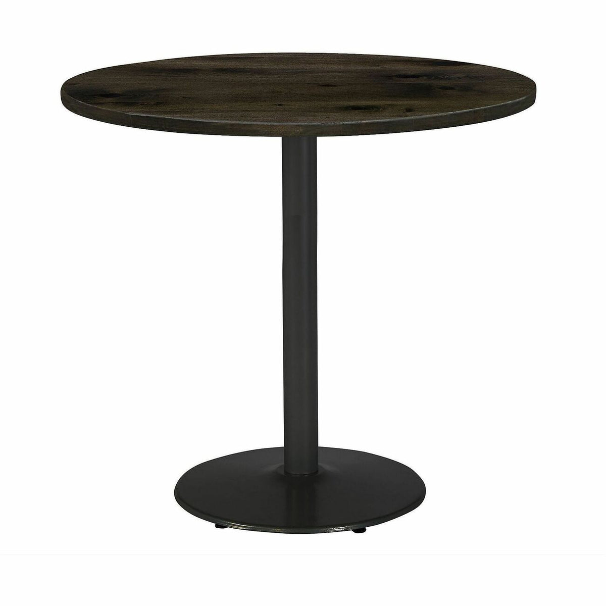 KFI 42" Round Vintage Wood Bistro Table
