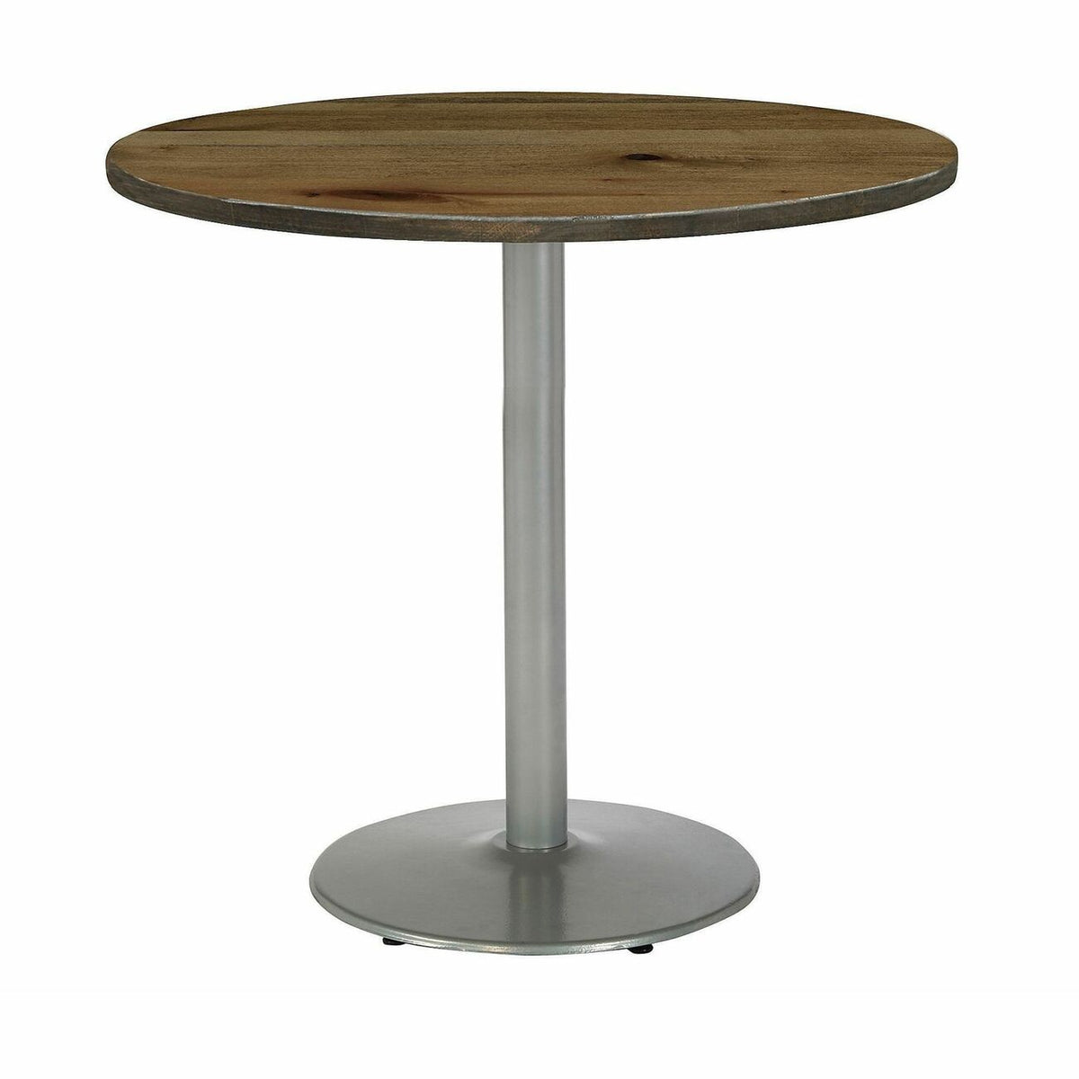 KFI 36" Round Vintage Wood Bistro Table