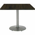 KFI 42" Round Vintage Wood Bistro Table