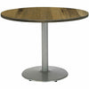 KFI 42" Round Vintage Wood Top Table