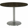 KFI 36" Round Vintage Wood Top Table