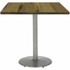 KFI 30" Square Vintage Wood Bistro Table