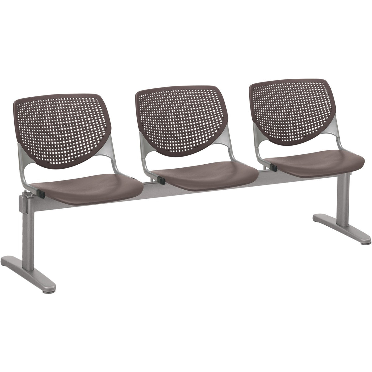 Beamseat 3Seat Brown Brown