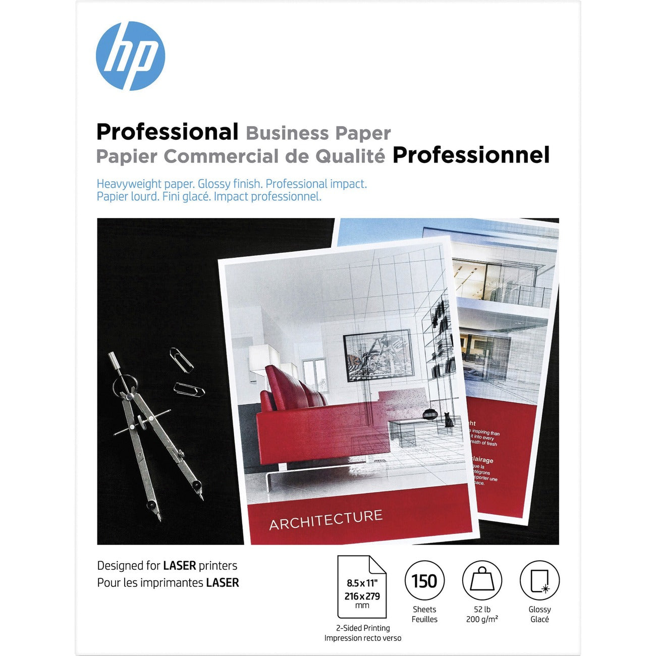 HP Paper Lsr Gl 200G 150/Sh