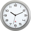 Clock Wall Silent D12 Gray