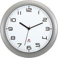 Clock Wall Silent D12 Gray
