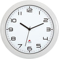 Clock Wall Silent D12 Wht