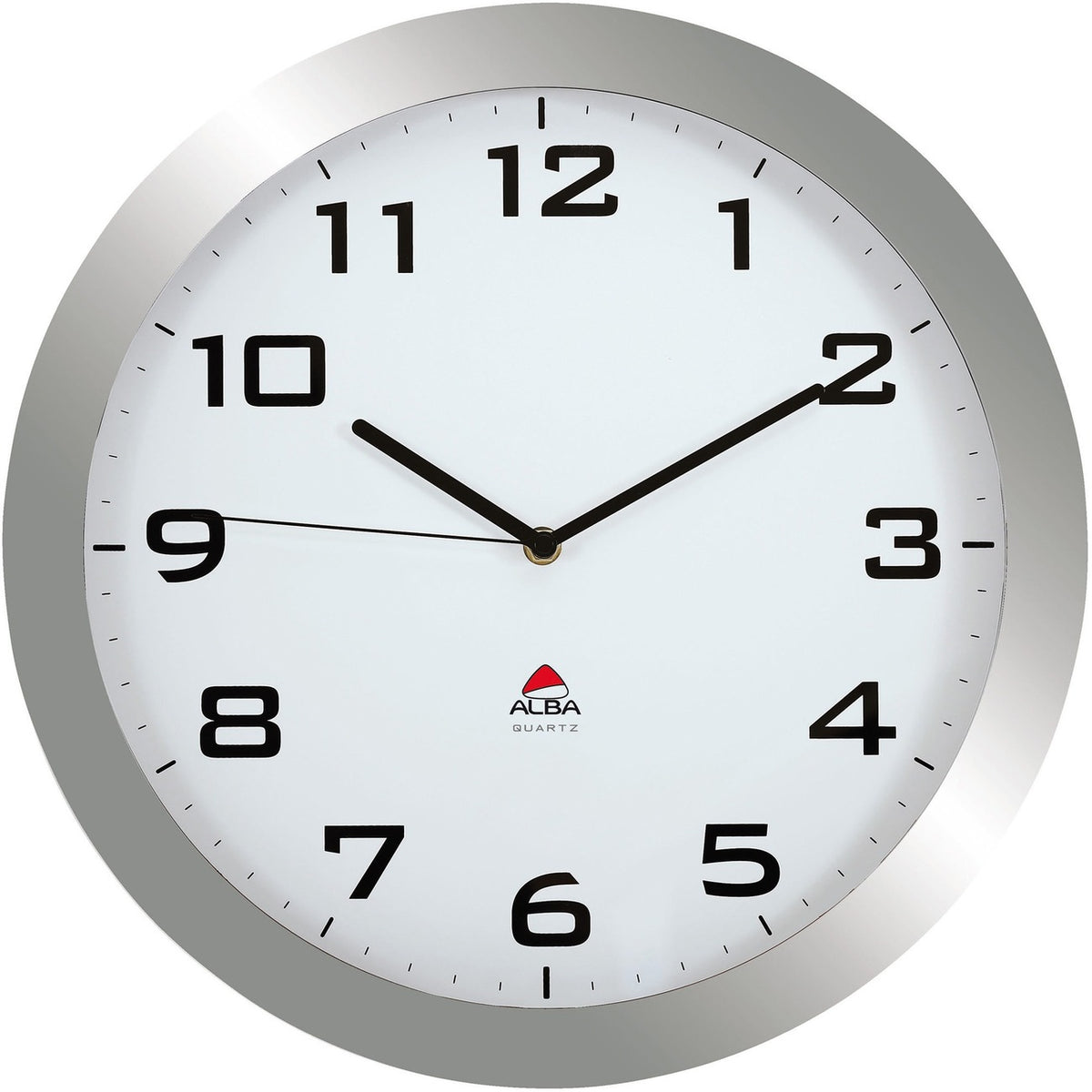 Clock Wall Silent D15 Gray