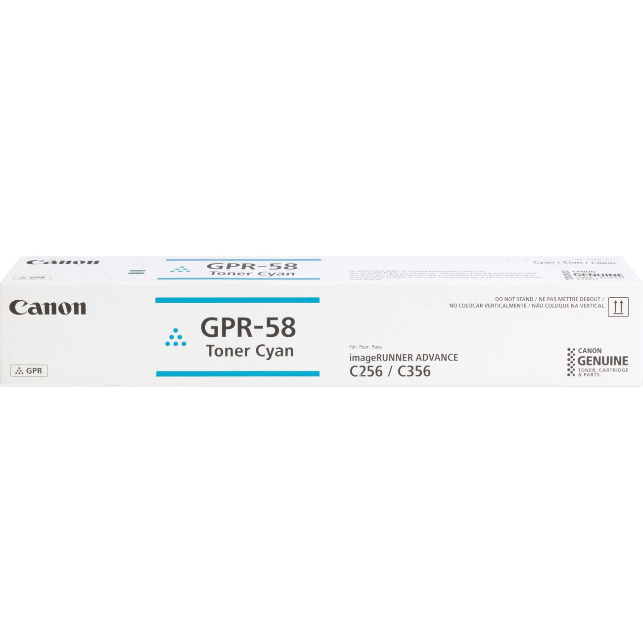 Canon Crtdg Lsr Gpr58 C256 Cy 18K