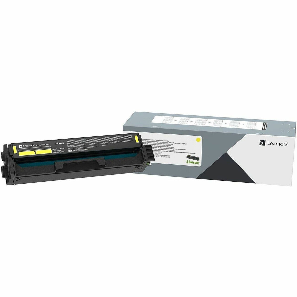 Lexmark Original Laser Toner Cartridge - Yellow Pack