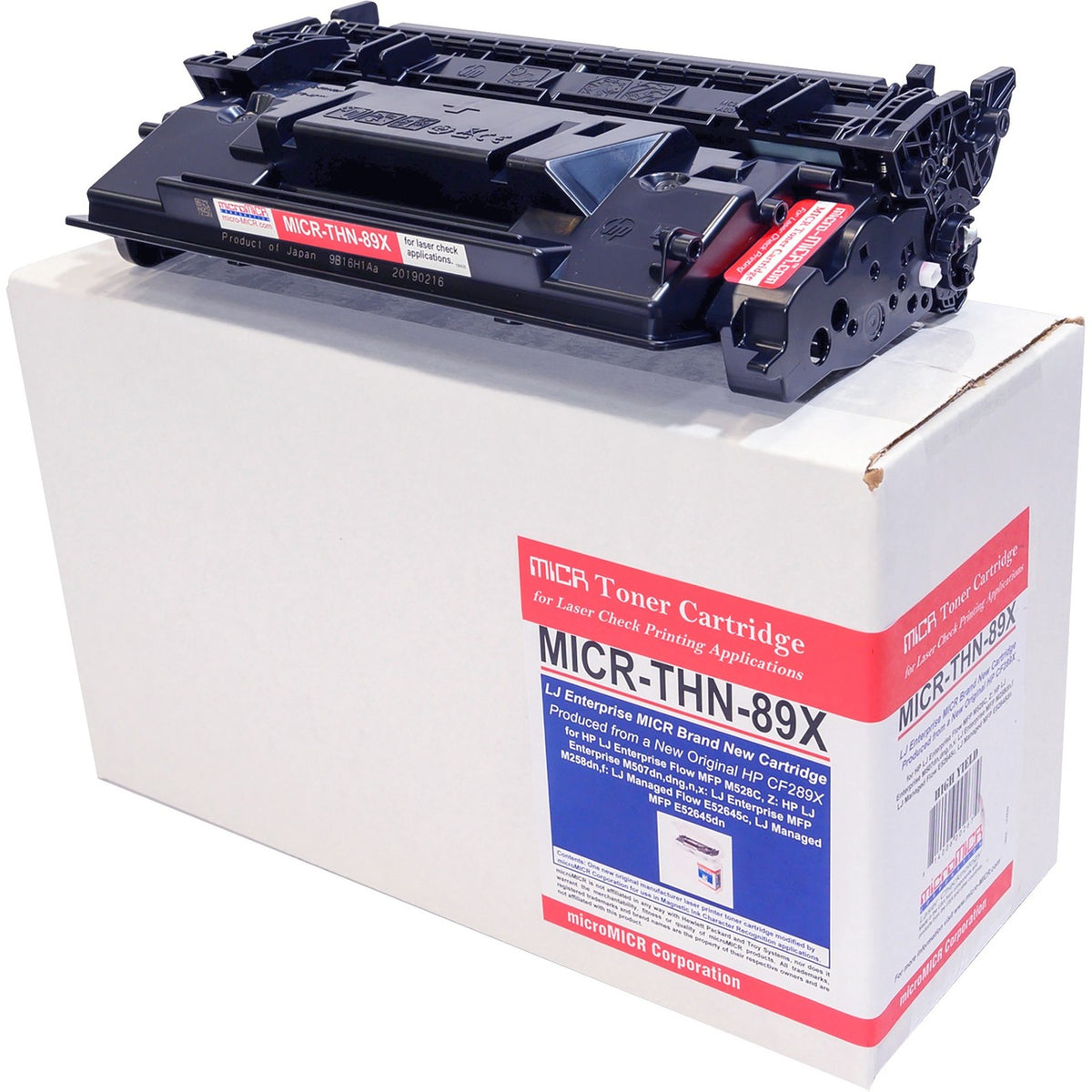 microMICR MICR Laser Toner Cartridge 89X (CF289X) - Black - 1 Each