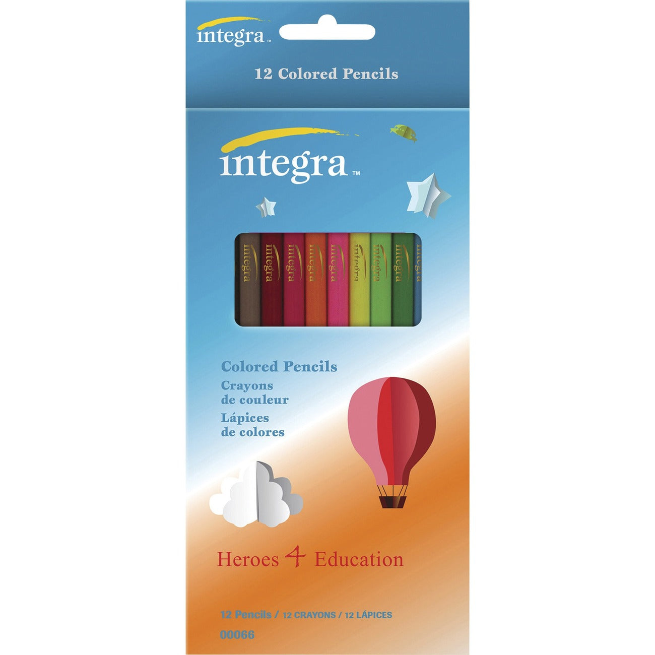 Pencil Color Preshrpn 12Cl