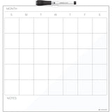 U Brands Magnetic Frameless Dry-Erase Calendar Board