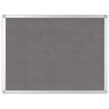 MasterVision Ayda Fabric 24"W Bulletin Board