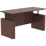 Lorell Essentials Series Sit-to-Stand Desk Shell