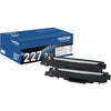 Brother Crtdg Lsr Tn227 Bk 2Pk