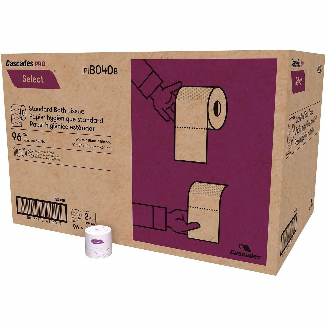 Standard Bath Tissue 2 Ply
