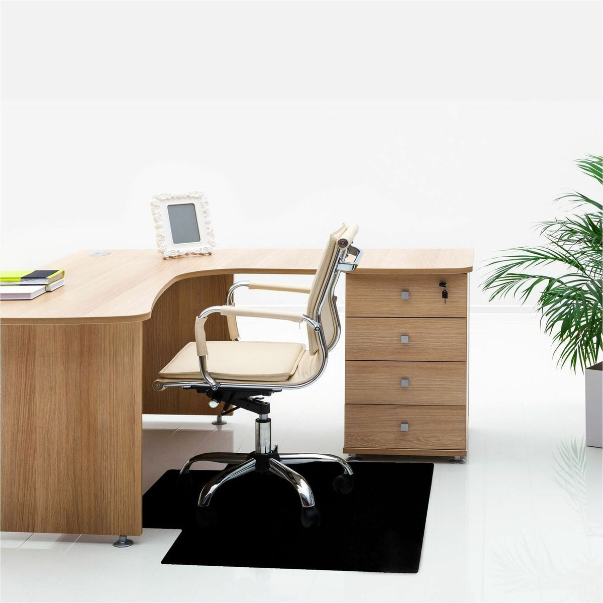 Chairmat Pvc Hf 36X48 Blk