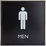 Lorell Men's Restroom Sign