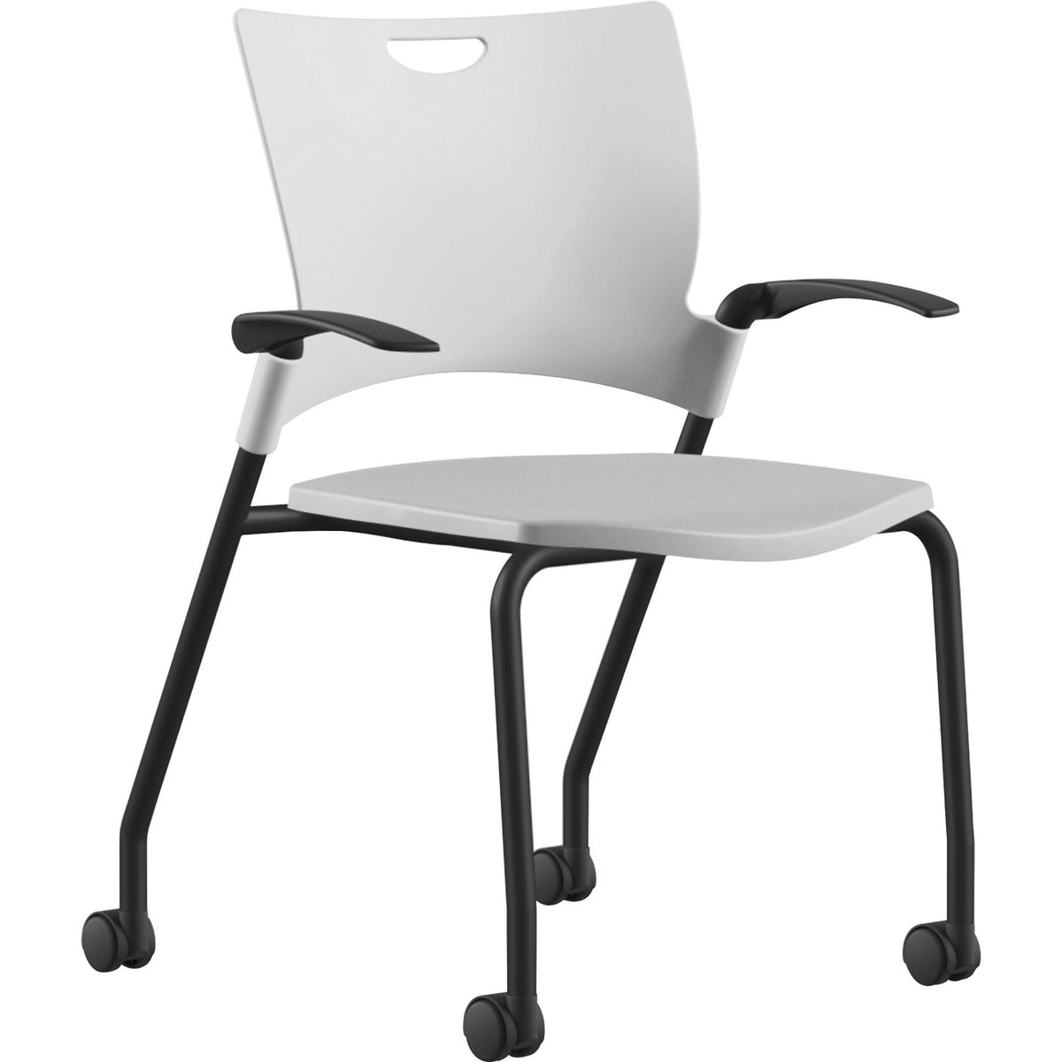 9 to 5 Seating Bella Fixed Arms Mobile Stack Chair