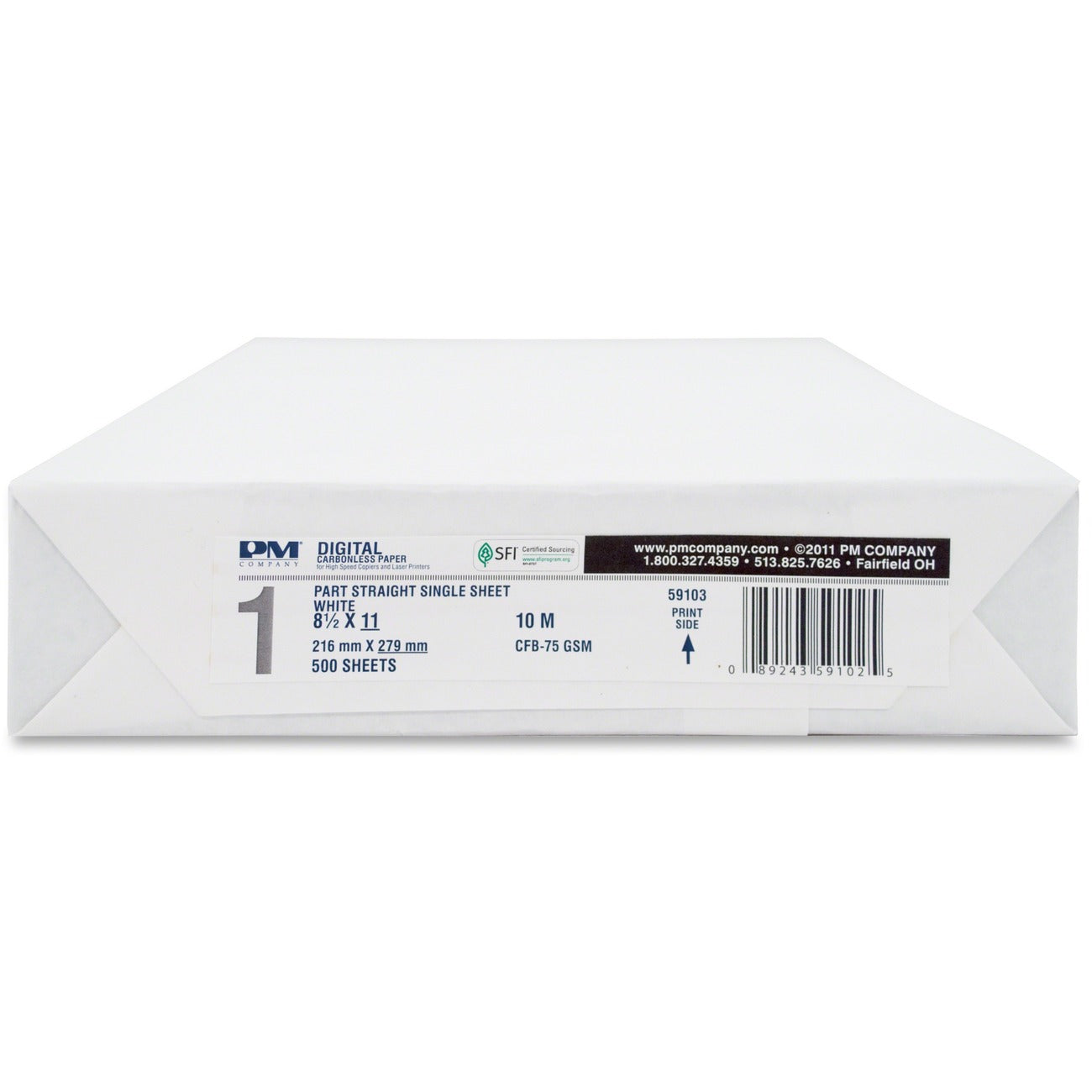 Paper Carbonlss 1-Prt Wh
