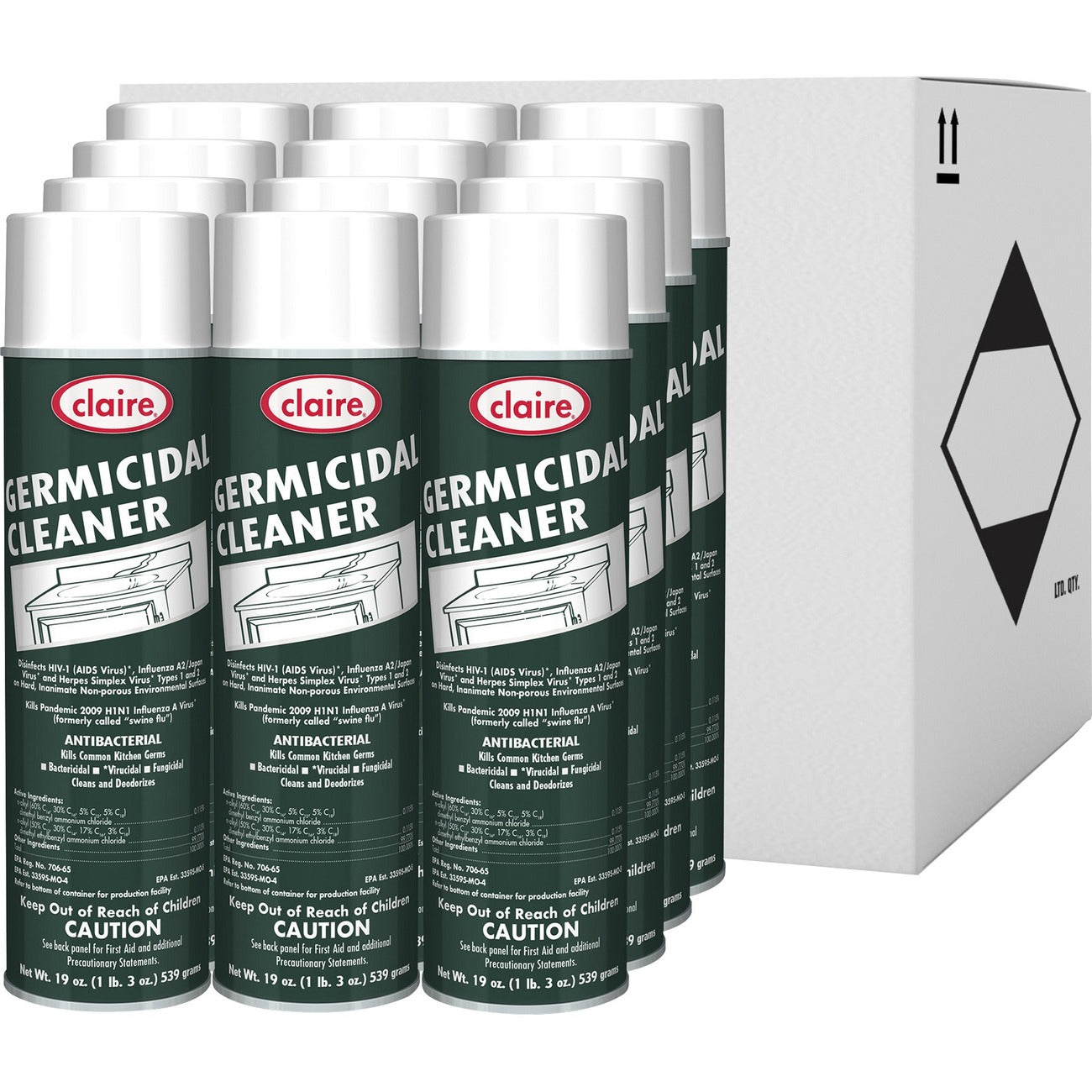 Spray Germicidal Foam 19Oz