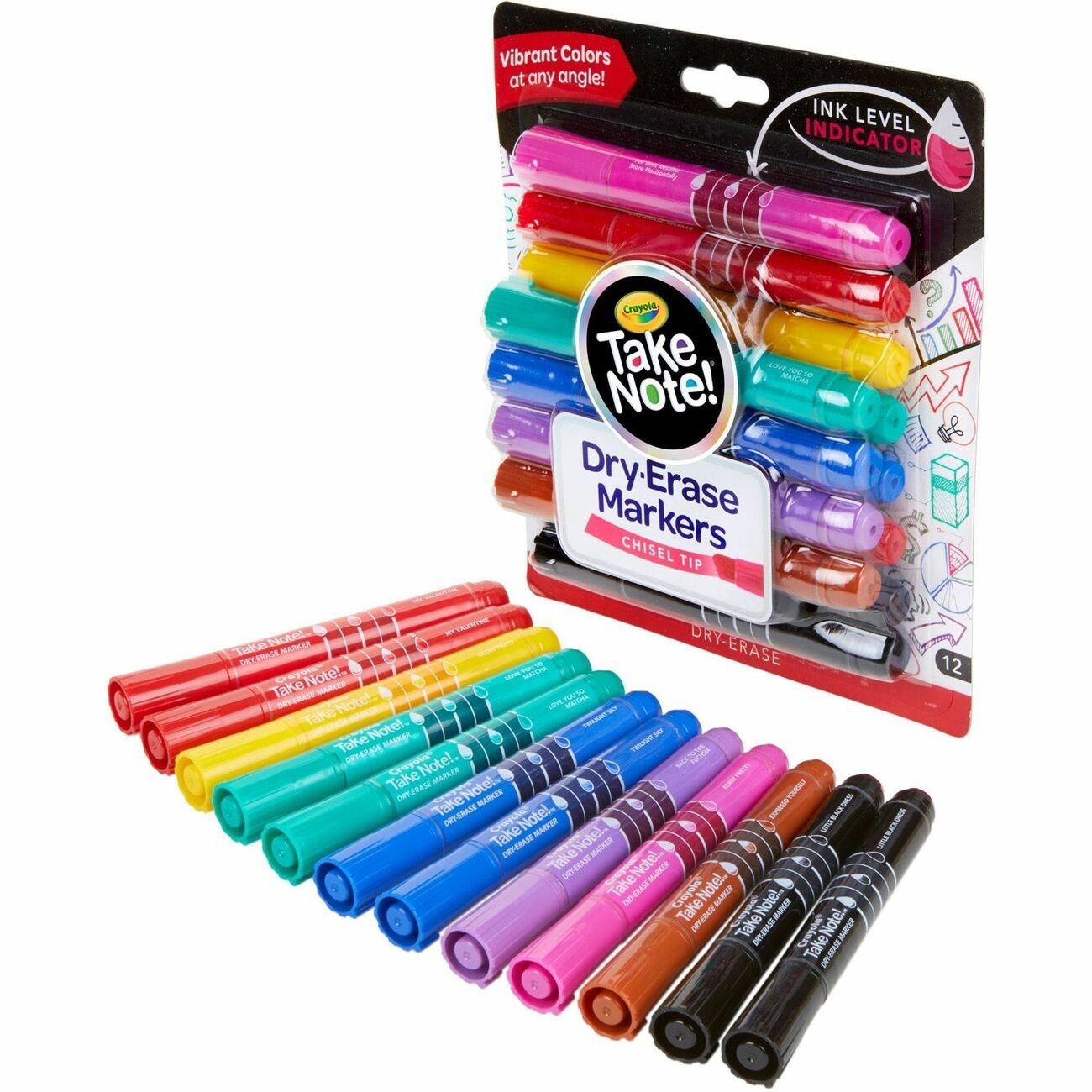 Crayola Marker Dryers Ast 12/Pk