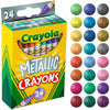 Crayola Crayon Metallic 24Ct