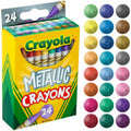 Crayola Crayon Metallic 24Ct
